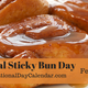 Illustration for article titled NATIONAL STICKY BUN DAY